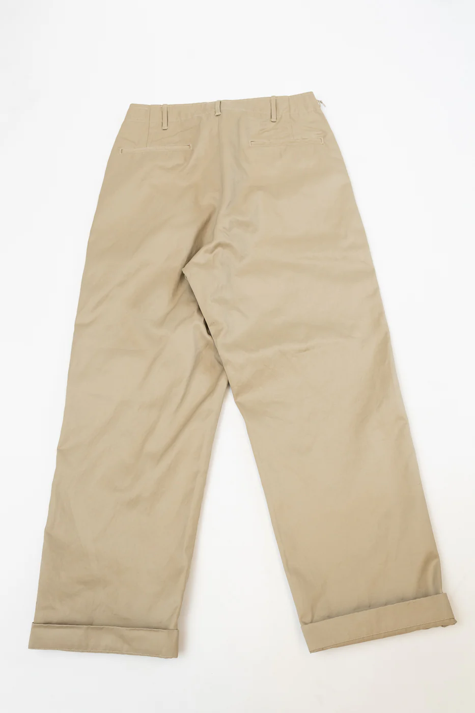 03-V5361-40 - Army Trouser Vintage Fit - Khaki - Image 6