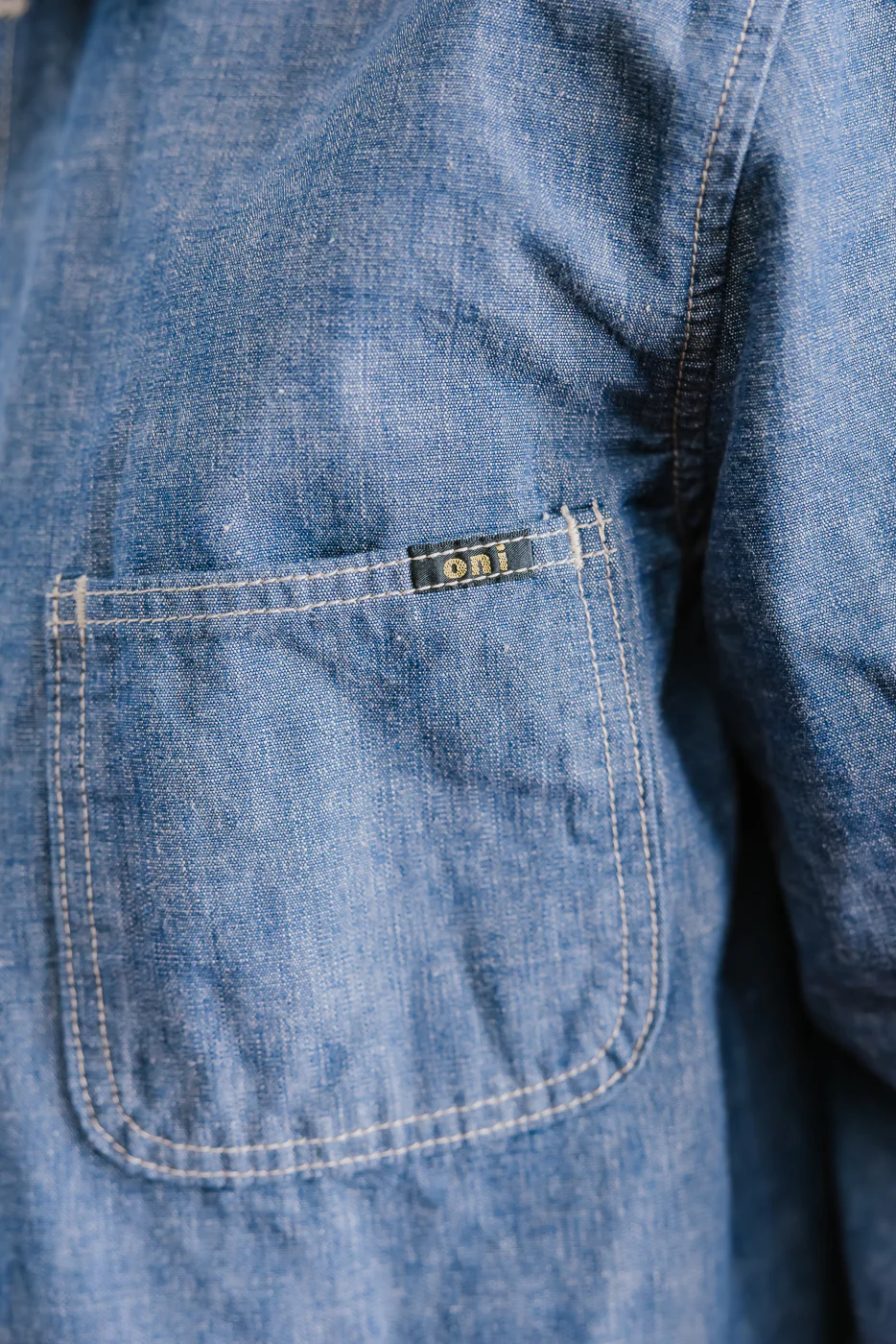 03500-HCSVG - 8oz "Selvedge Chambray" Denim Jacket - Coverall - Image 19