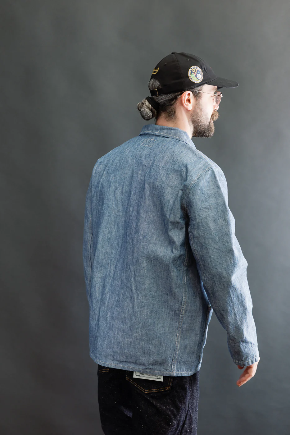 03501-SHVCH - 13oz "Super Heavy Chambray" Denim Jacket - Coverall - Image 11