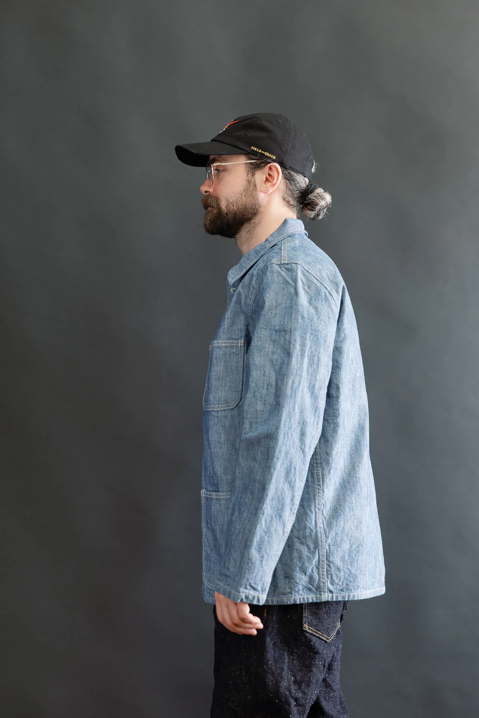 03501-SHVCH - 13oz "Super Heavy Chambray" Denim Jacket - Coverall - Image 13