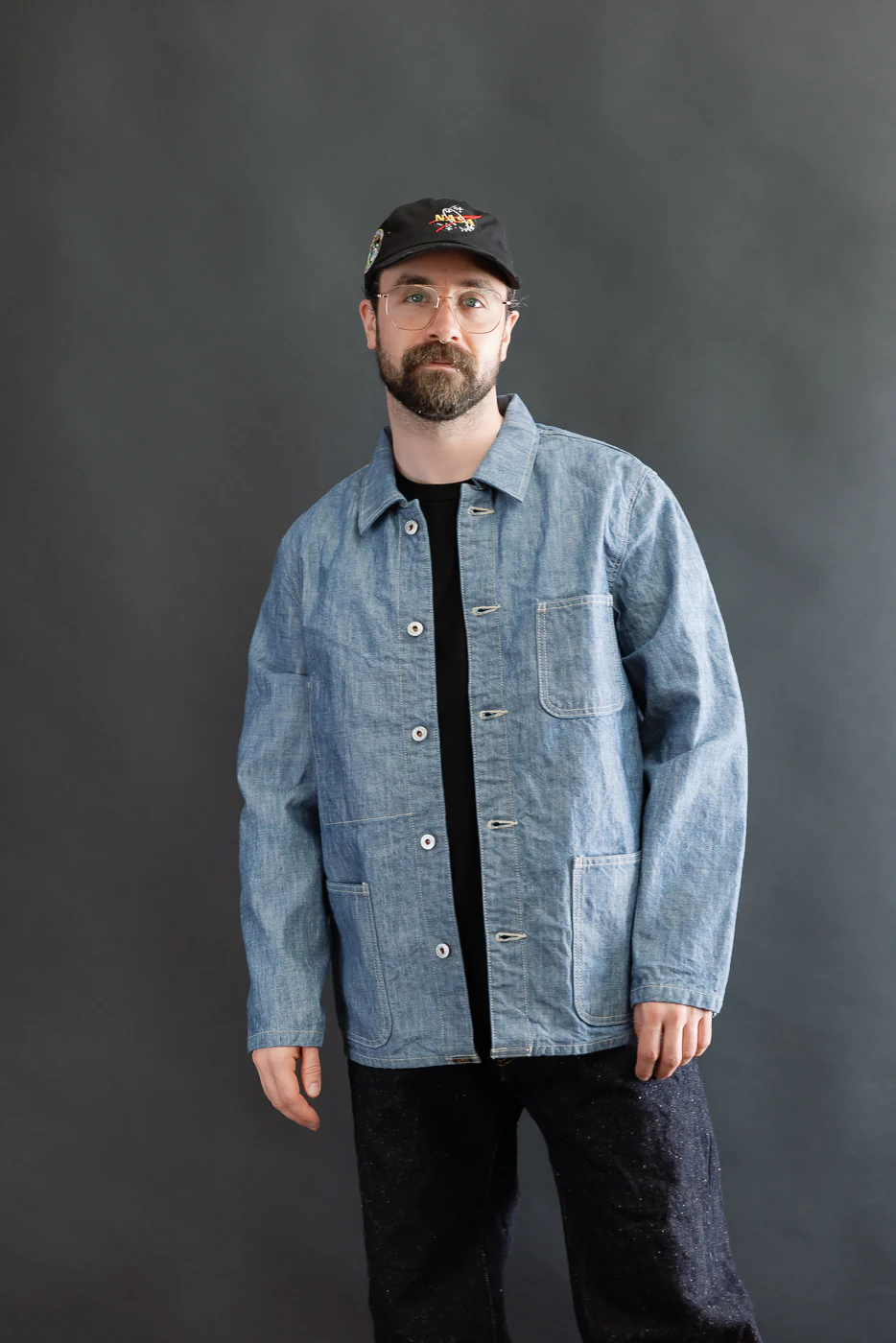 03501-SHVCH - 13oz "Super Heavy Chambray" Denim Jacket - Coverall - Image 14