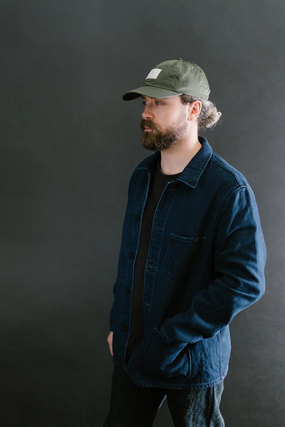 03501-3x3IDT - Twill Bio-Wash Coverall - Indigo - Image 11