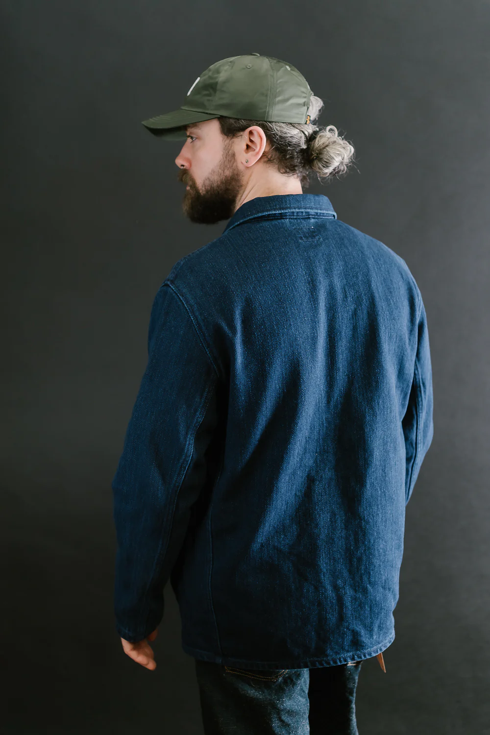 03501-3x3IDT - Twill Bio-Wash Coverall - Indigo - Image 12