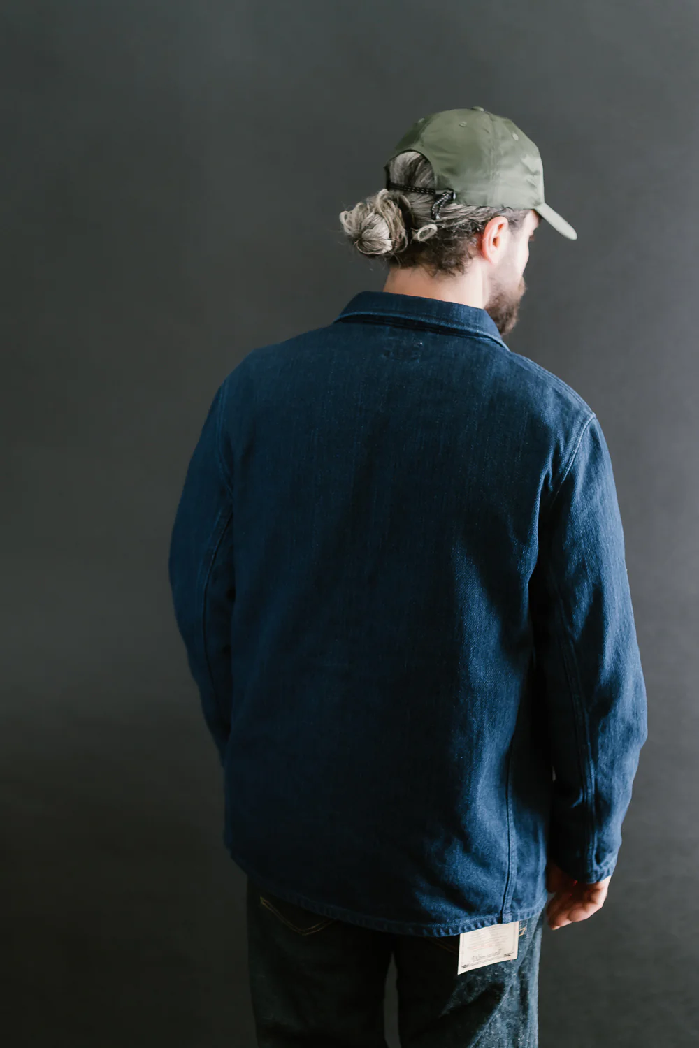 03501-3x3IDT - Twill Bio-Wash Coverall - Indigo - Image 13
