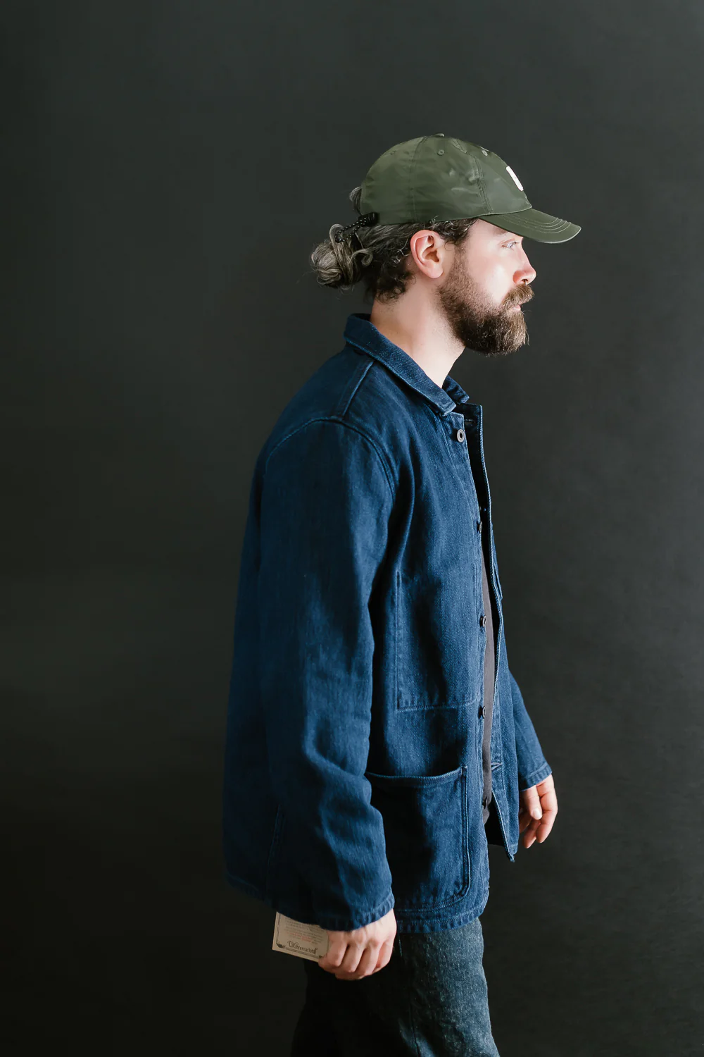 03501-3x3IDT - Twill Bio-Wash Coverall - Indigo - Image 14