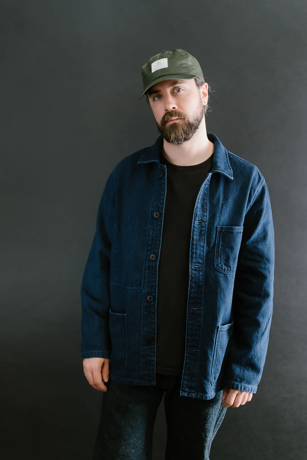 03501-3x3IDT - Twill Bio-Wash Coverall - Indigo - Image 16