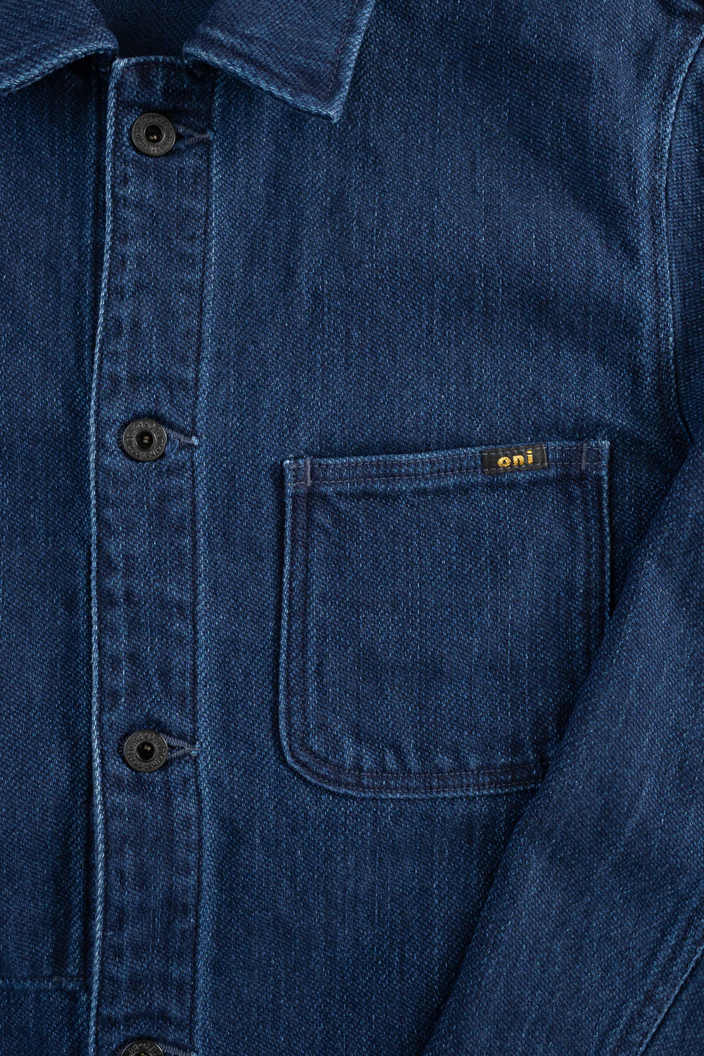 03501-3x3IDT - Twill Bio-Wash Coverall - Indigo - Image 3