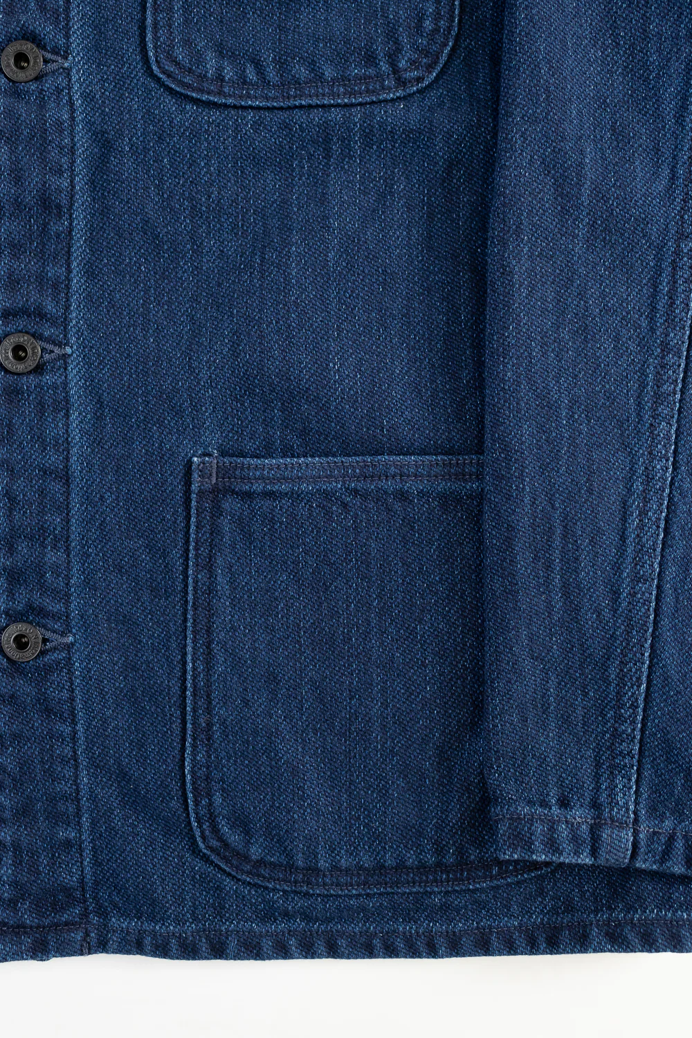 03501-3x3IDT - Twill Bio-Wash Coverall - Indigo - Image 4