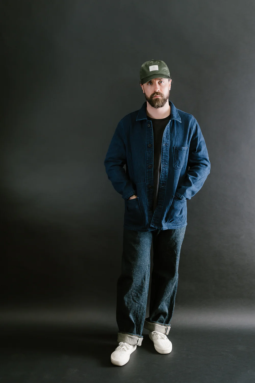 03501-3x3IDT - Twill Bio-Wash Coverall - Indigo - Image 7