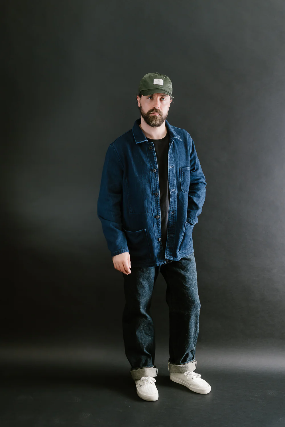 03501-3x3IDT - Twill Bio-Wash Coverall - Indigo - Image 8