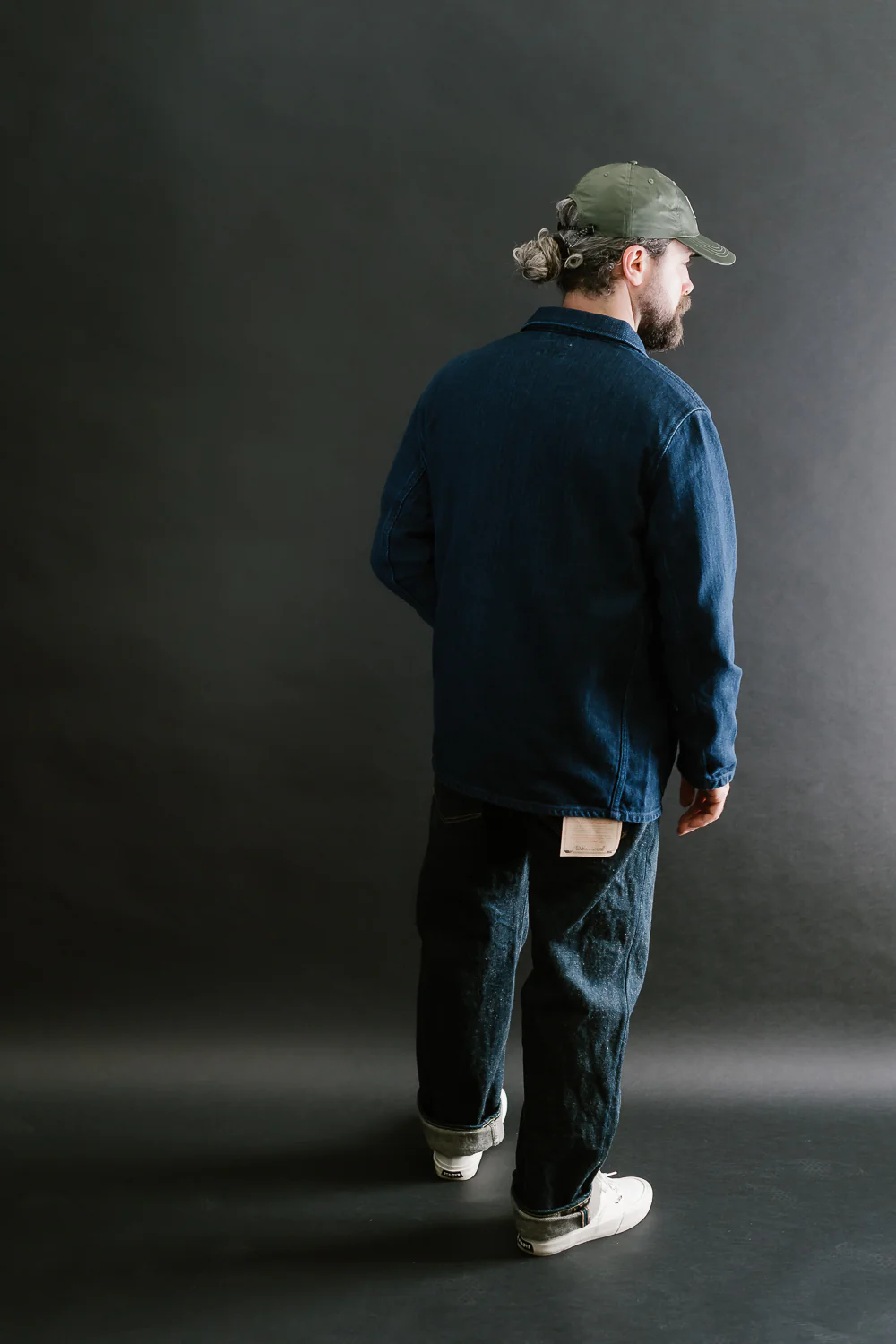 03501-3x3IDT - Twill Bio-Wash Coverall - Indigo - Image 9