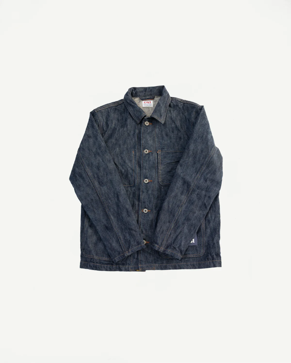 03502-鬼KASE - 16oz "Kase Denim" Selvedge Jacket - Coverall