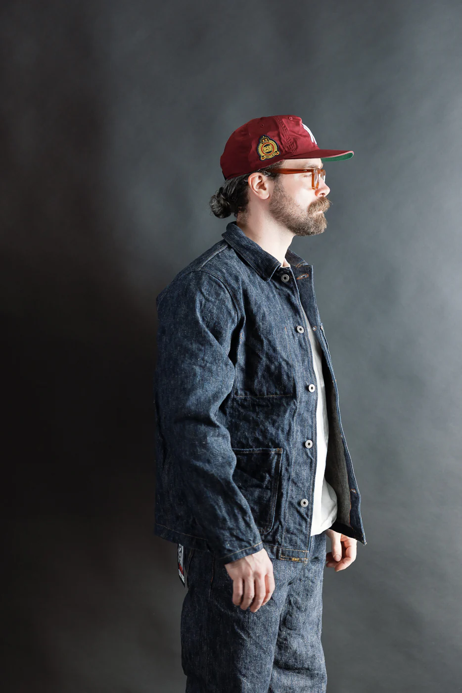 03502-鬼KASE - 16oz "Kase Denim" Selvedge Jacket - Coverall - Image 10