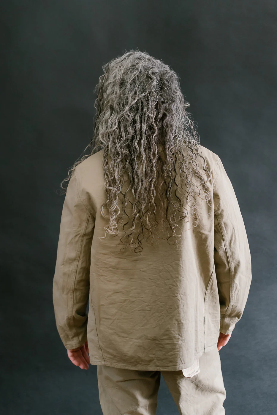 03501-SVC-KHB - 9.5oz Selvedge Chino Coverall - Khaki - Image 13