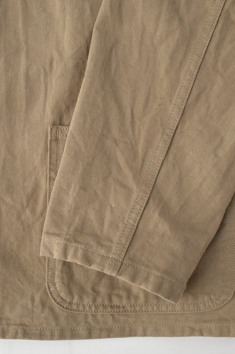 03501-SVC-KHB - 9.5oz Selvedge Chino Coverall - Khaki - Image 5