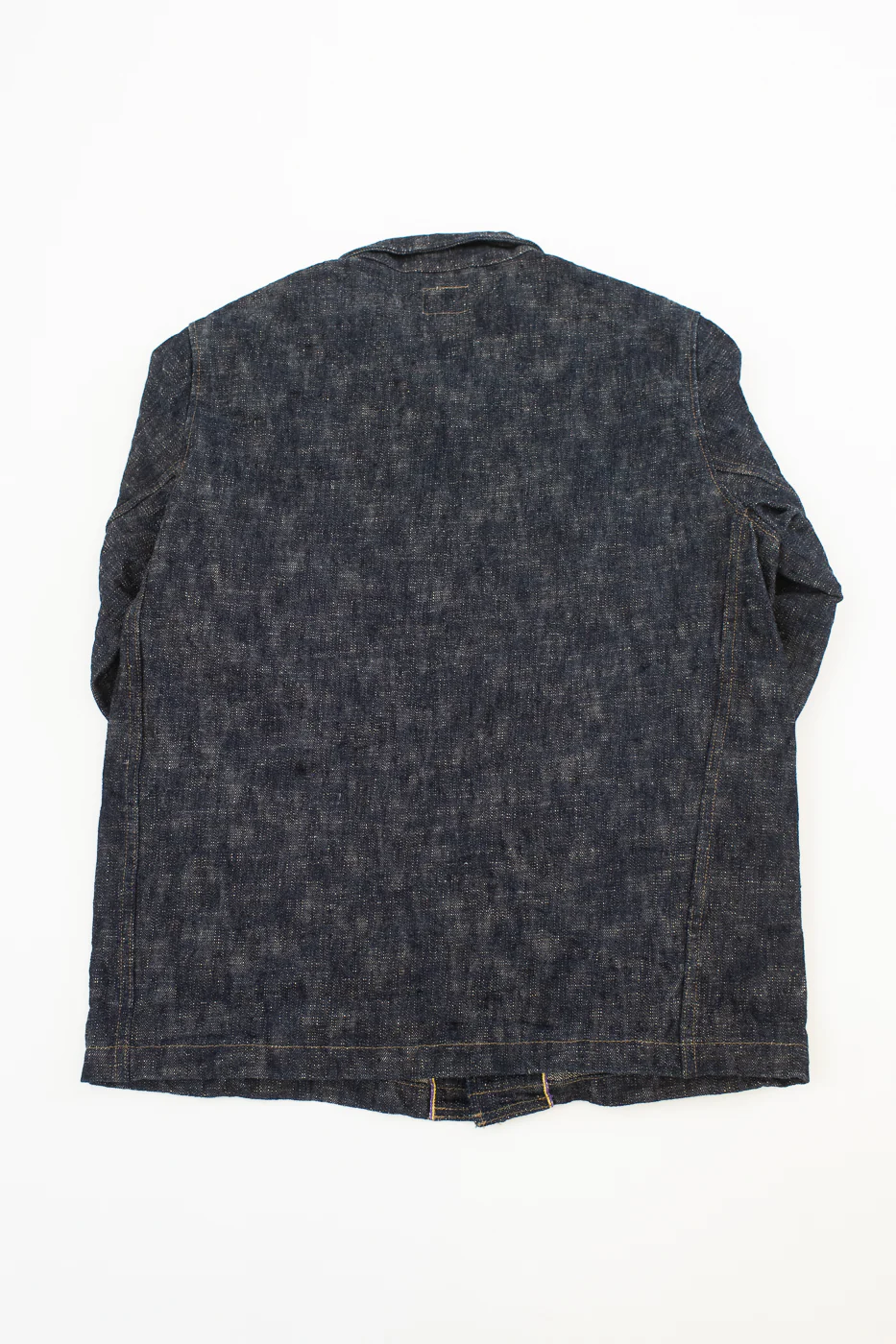 03502-KA - 17oz "Kasuri" Slub Selvedge - Coverall Jacket - Image 5
