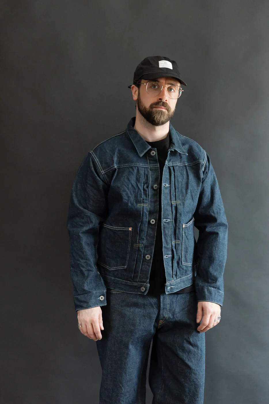 03517-ISHIKAWADAI - 15oz Selvedge Denim Jacket - Old Design - Image 14