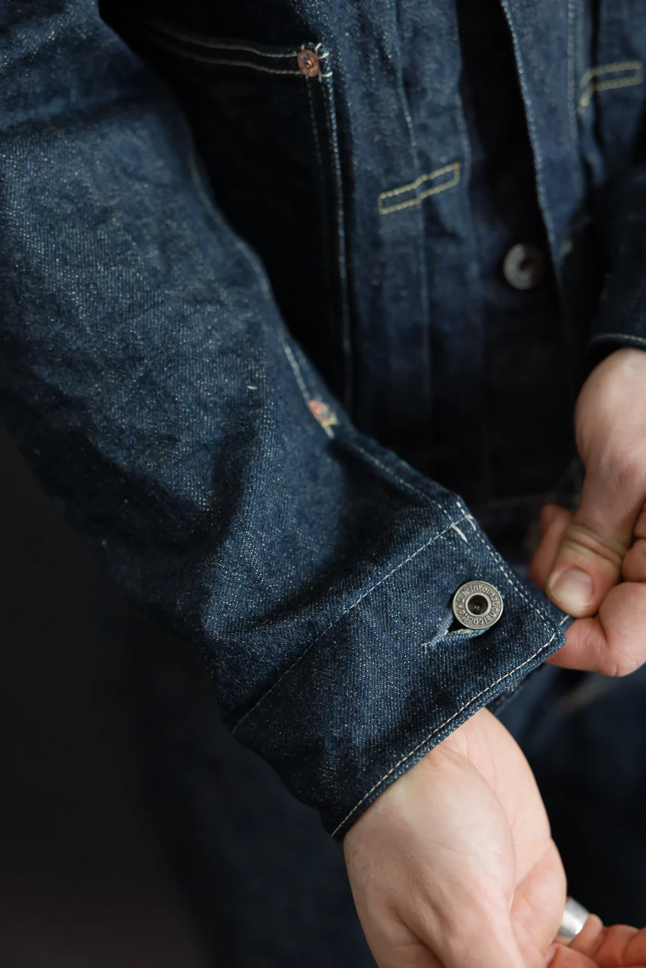 03517-ISHIKAWADAI - 15oz Selvedge Denim Jacket - Old Design - Image 18