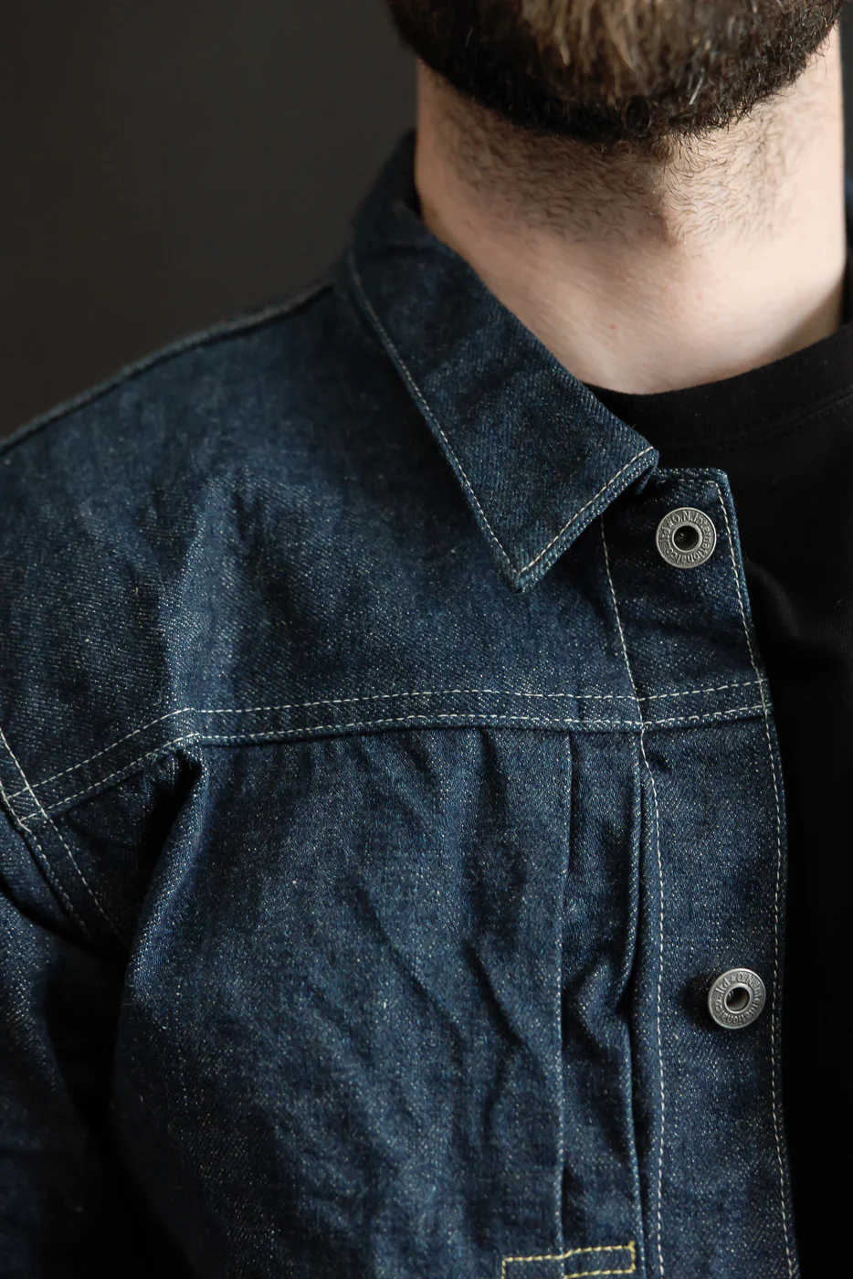 03517-ISHIKAWADAI - 15oz Selvedge Denim Jacket - Old Design - Image 19