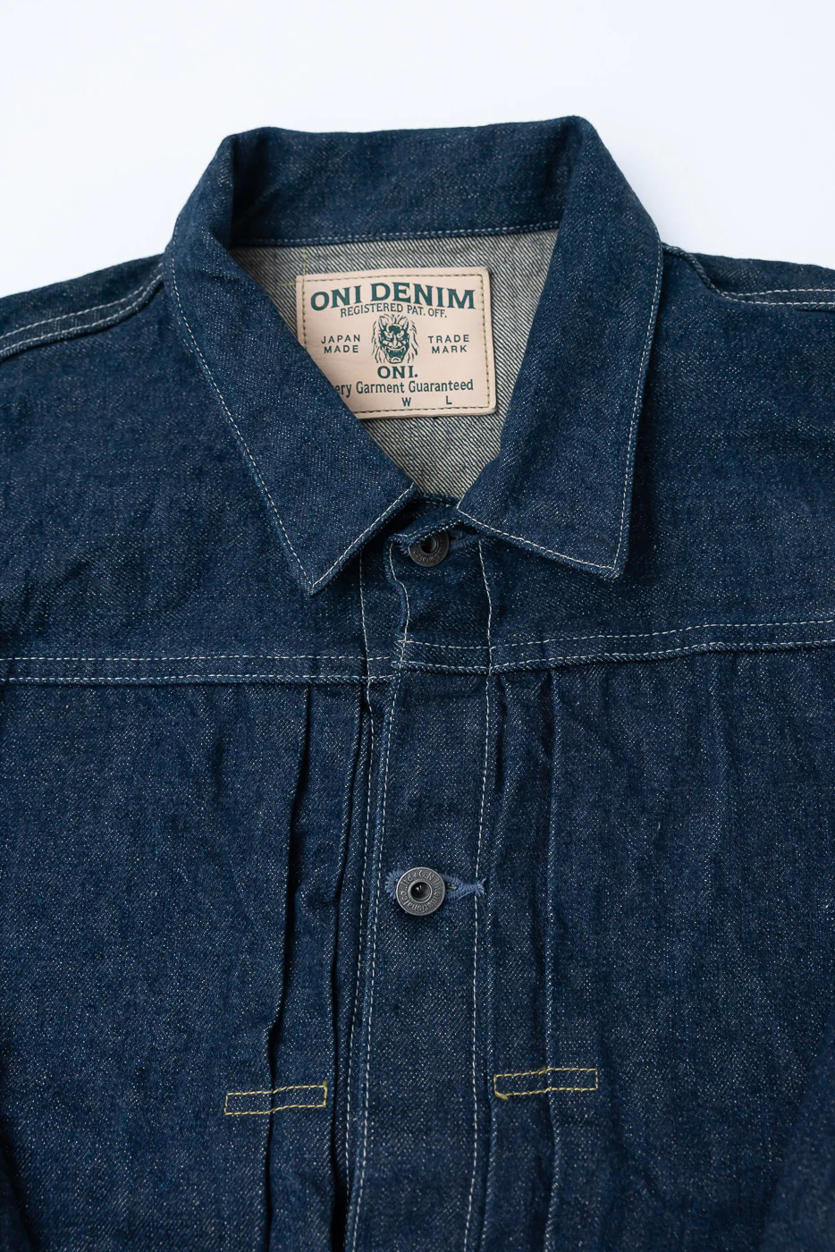 03517-ISHIKAWADAI - 15oz Selvedge Denim Jacket - Old Design - Image 2