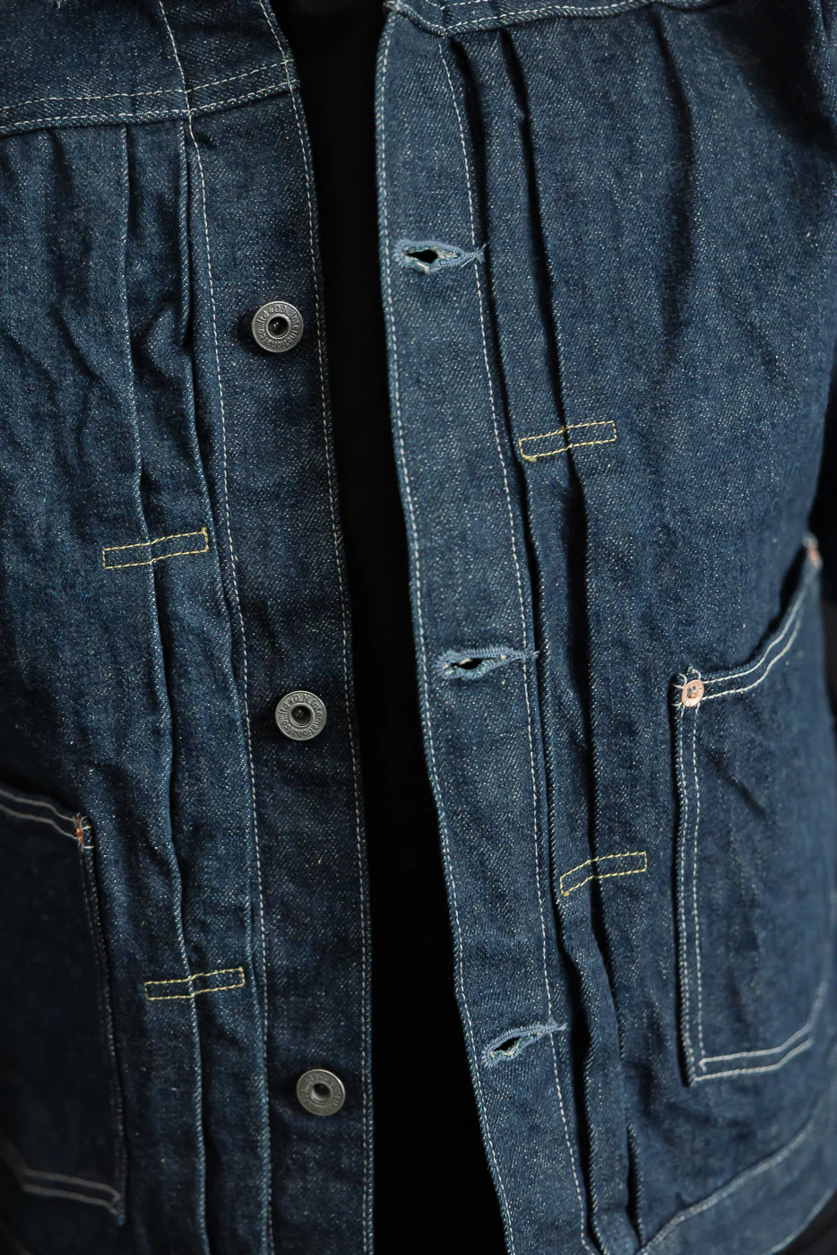 03517-ISHIKAWADAI - 15oz Selvedge Denim Jacket - Old Design - Image 20