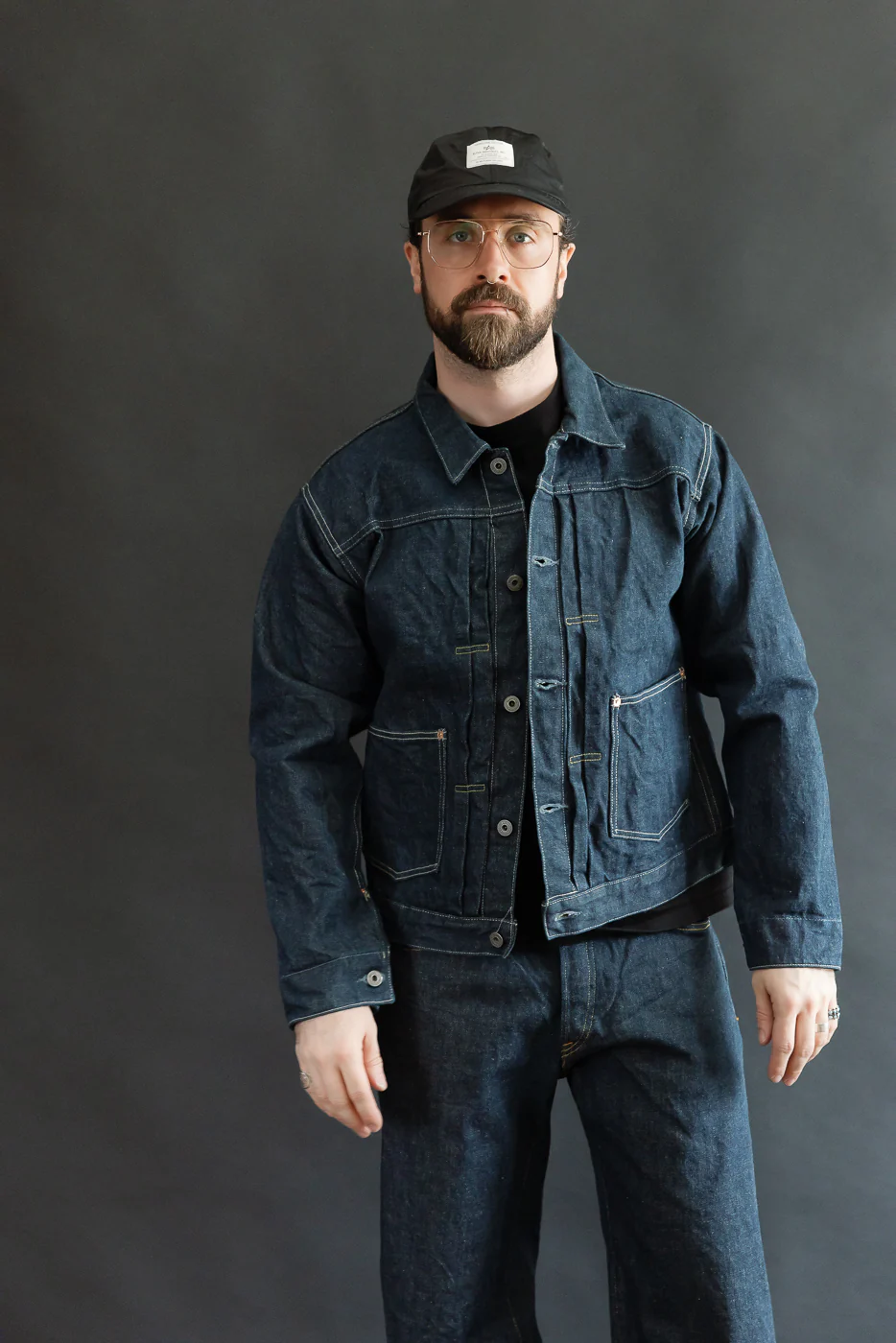 03517-ISHIKAWADAI - 15oz Selvedge Denim Jacket - Old Design - Image 8