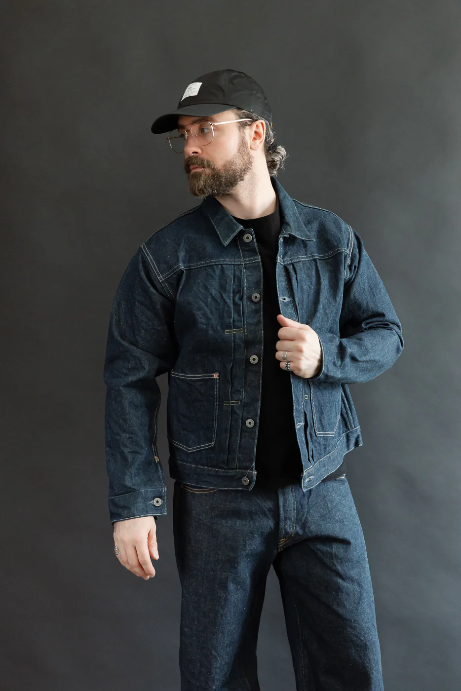 03517-ISHIKAWADAI - 15oz Selvedge Denim Jacket - Old Design - Image 9