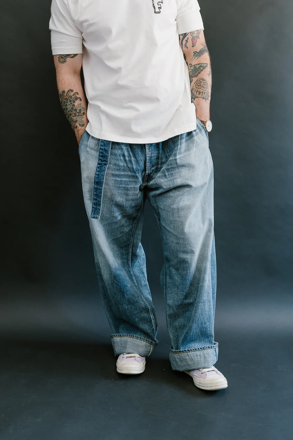 1001K - 11.5oz Hakima Denim - Wide Tuck - Image 11