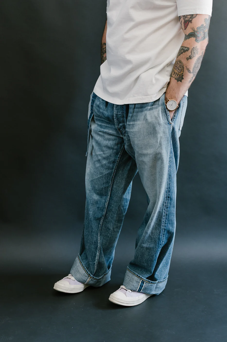 1001K - 11.5oz Hakima Denim - Wide Tuck - Image 12