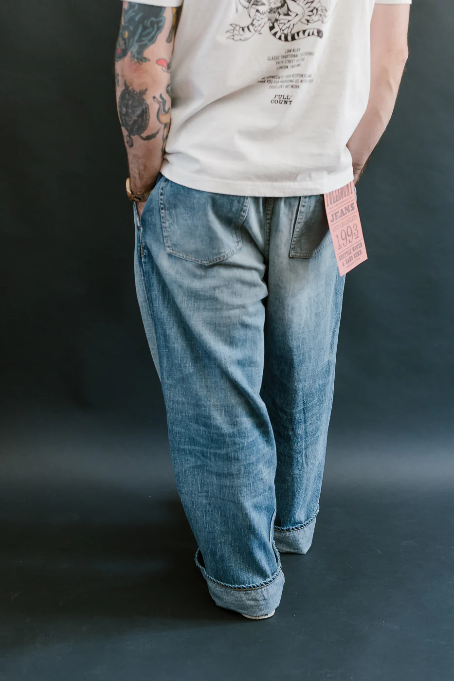 1001K - 11.5oz Hakima Denim - Wide Tuck - Image 13