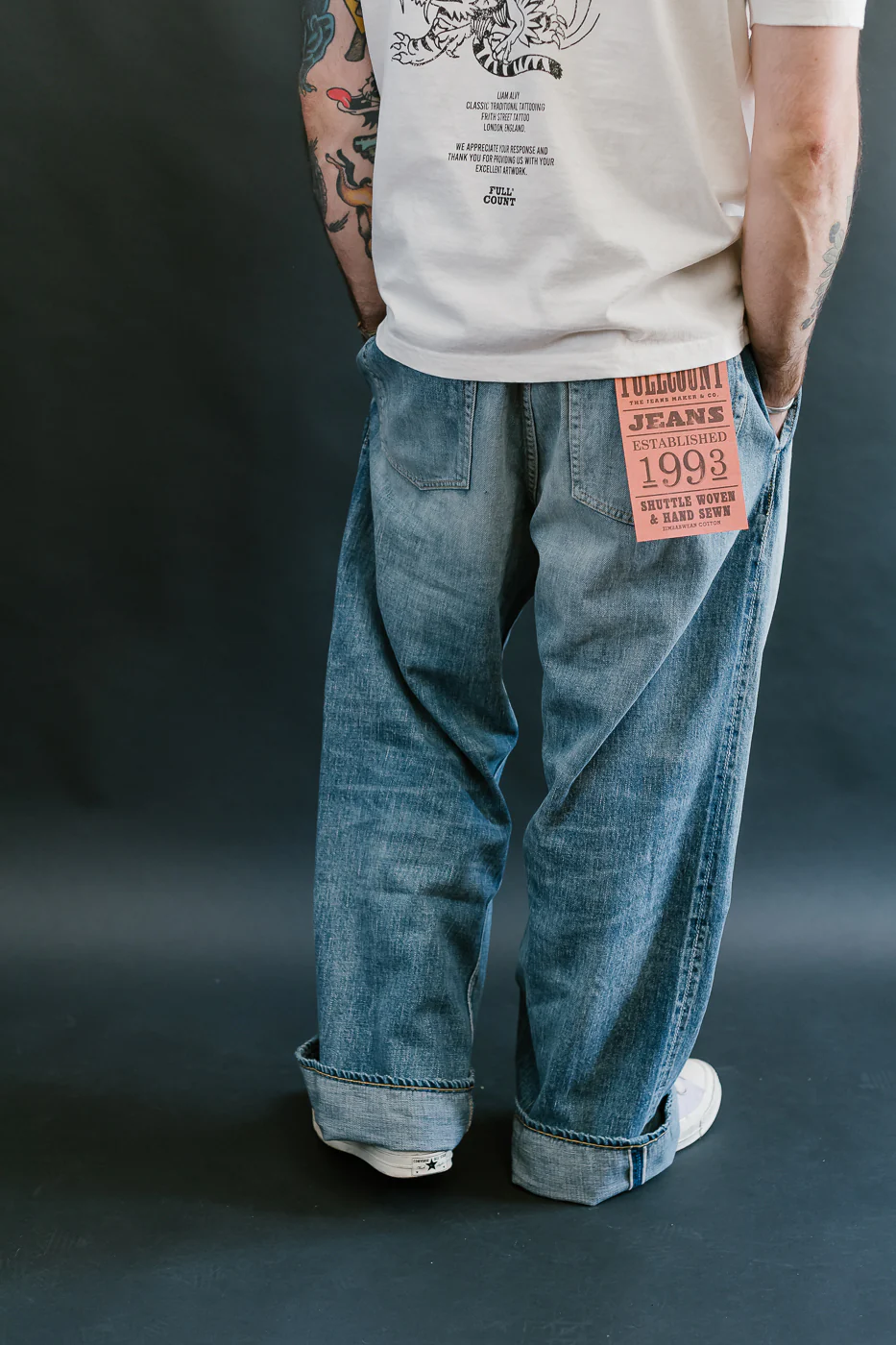 1001K - 11.5oz Hakima Denim - Wide Tuck - Image 14