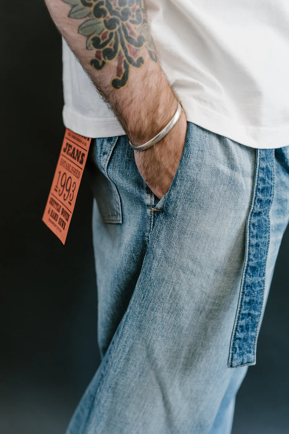 1001K - 11.5oz Hakima Denim - Wide Tuck - Image 19