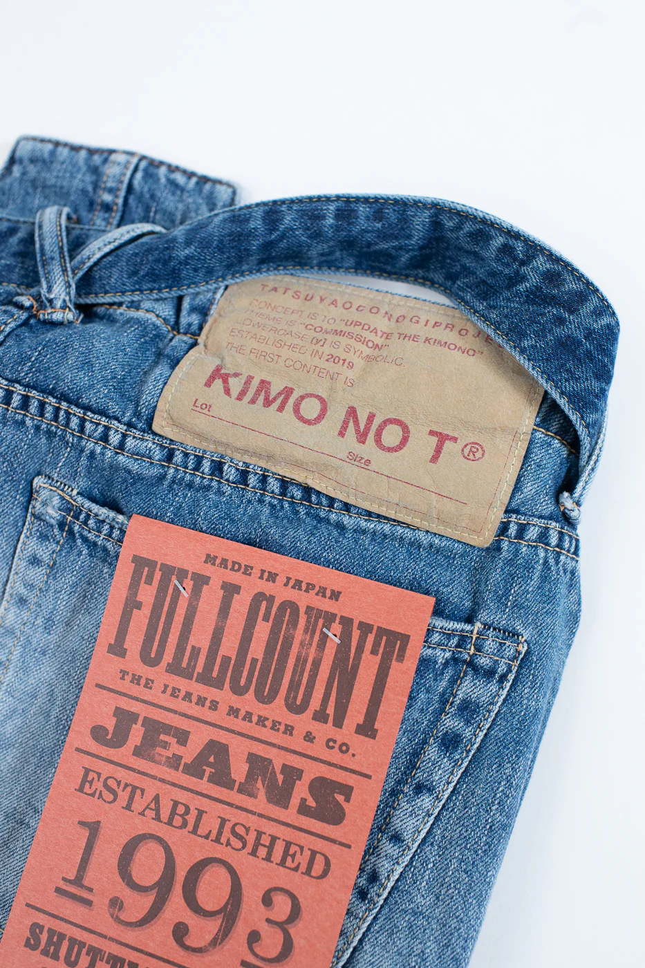 1001K - 11.5oz Hakima Denim - Wide Tuck - Image 3