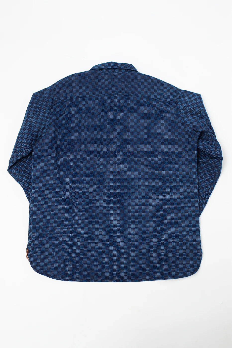 10oz - Dant x RGT - Sashiko Check Work Shirt - Indigo x Indigo - Image 5