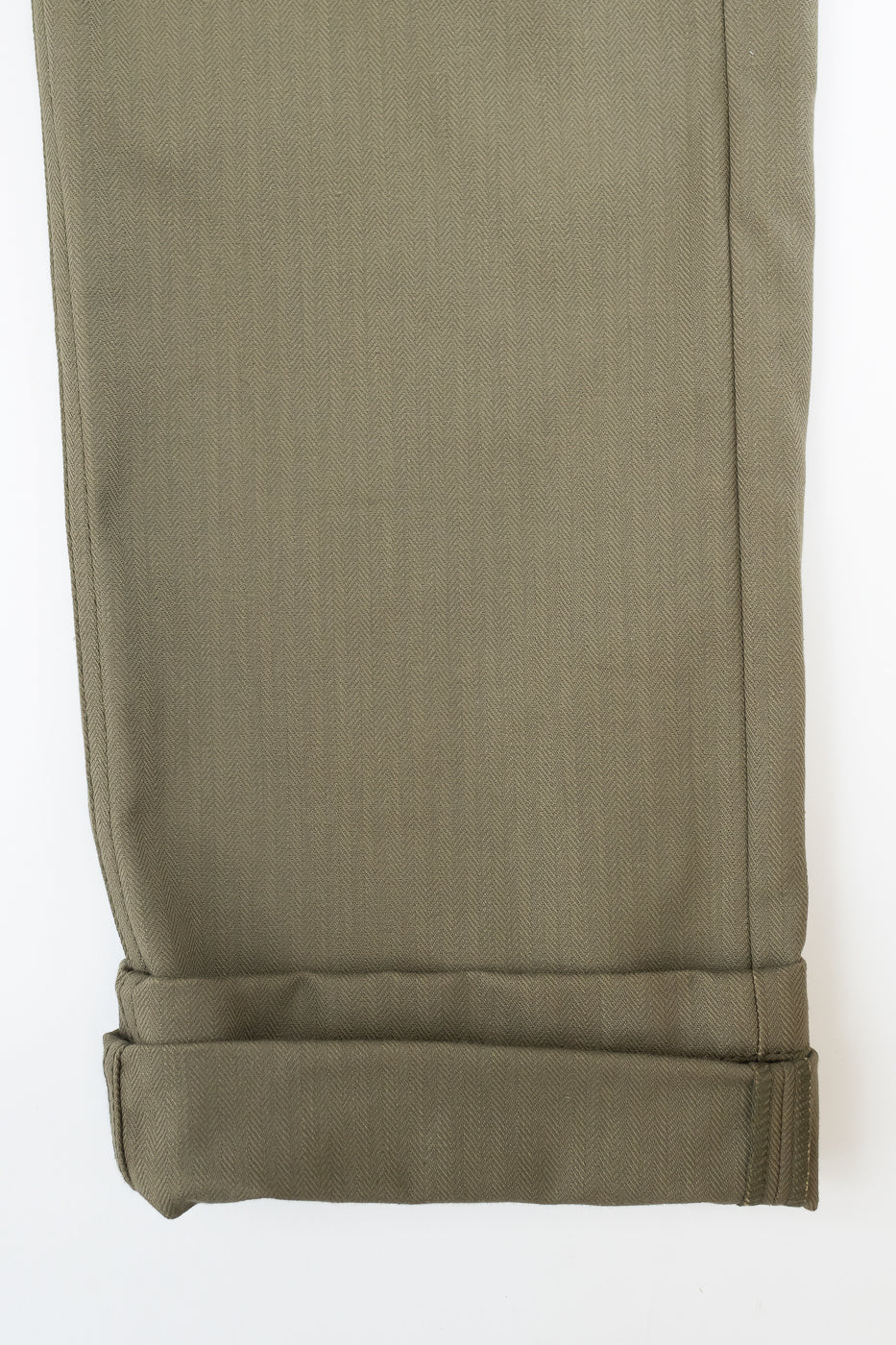 10oz - Herringbone Fatigue Pants - Olive - Image 5