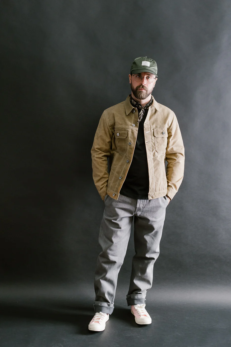 10oz Waxed Lined Cruiser Jacket - Tan - Image 6