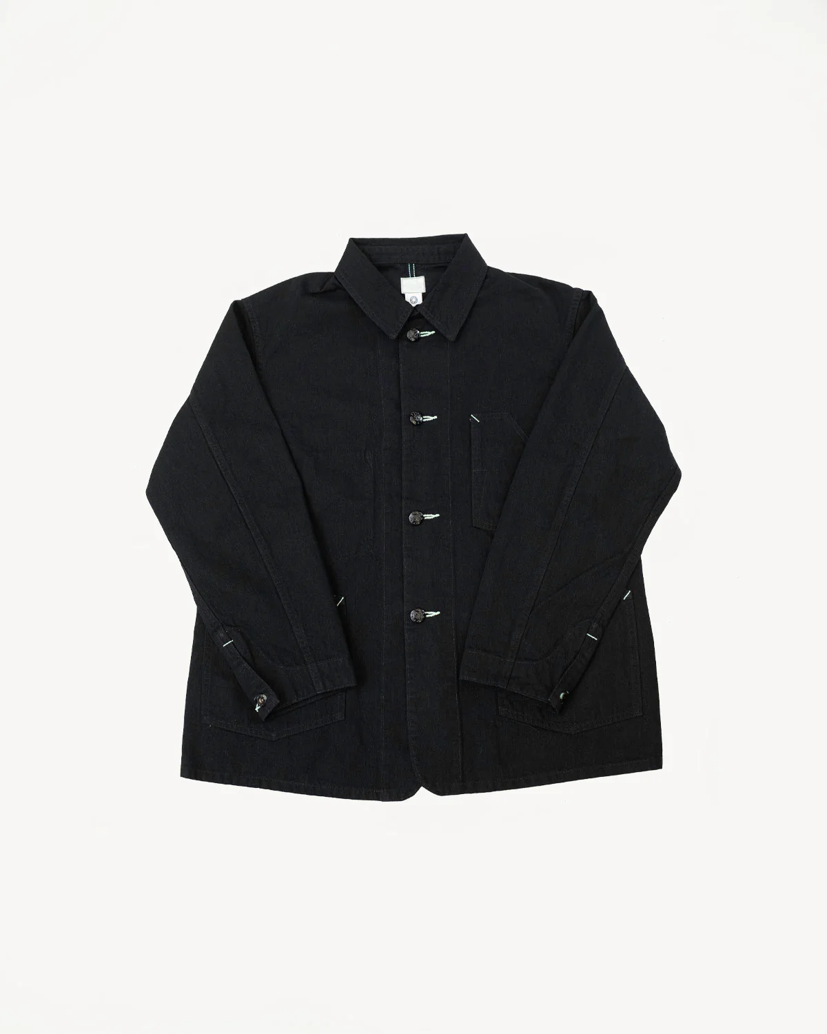 1101-FTC - No. 1 Jacket Flat Twill - Black