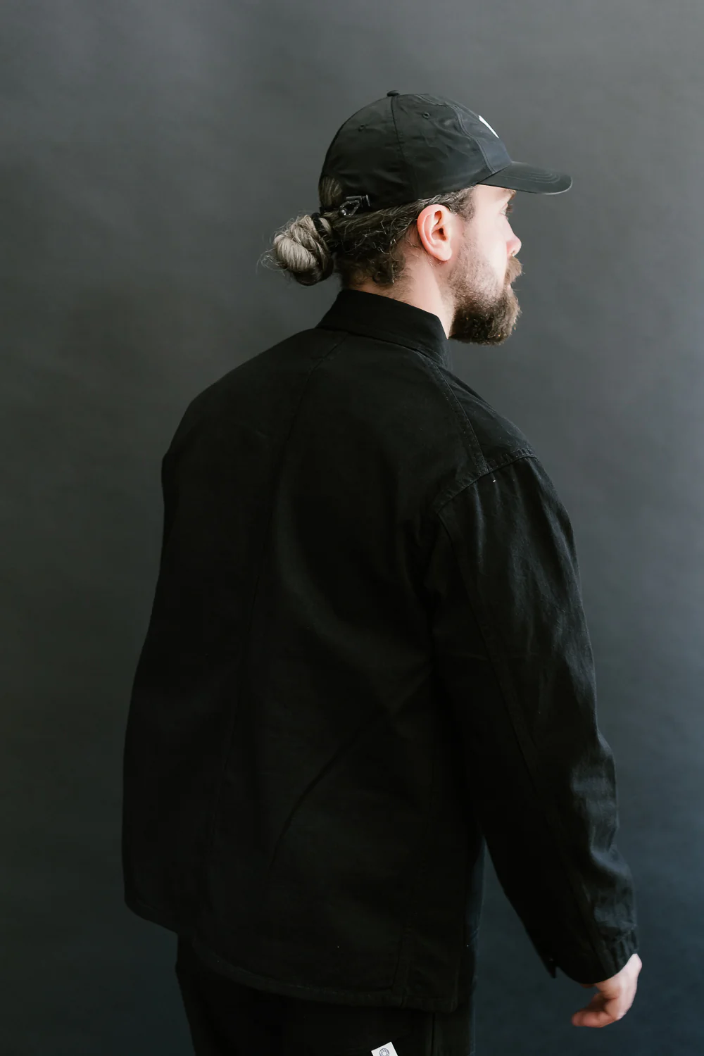 1101-FTC - No. 1 Jacket Flat Twill - Black - Image 12