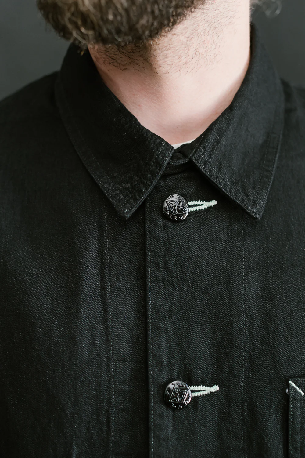 1101-FTC - No. 1 Jacket Flat Twill - Black - Image 19