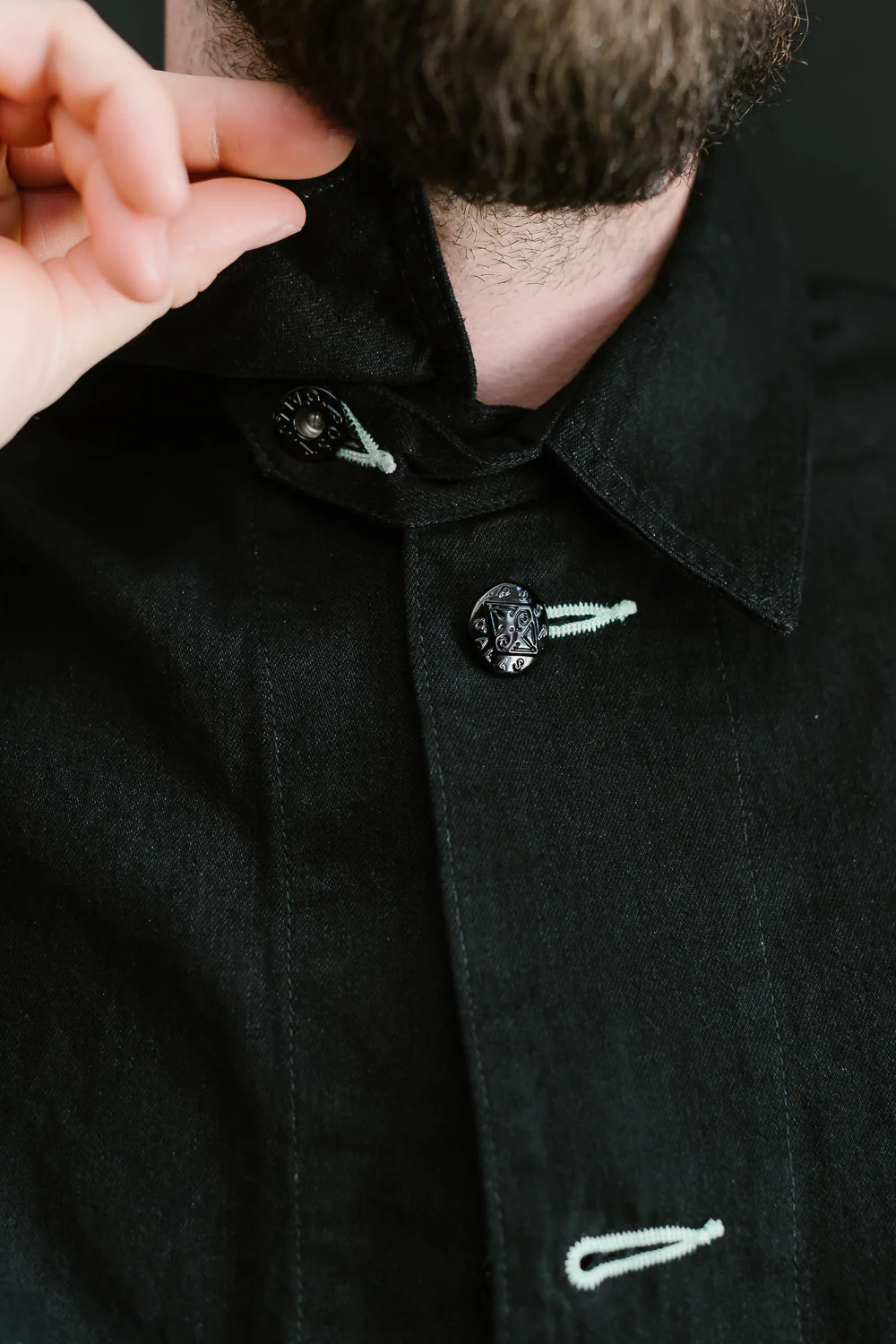 1101-FTC - No. 1 Jacket Flat Twill - Black - Image 23