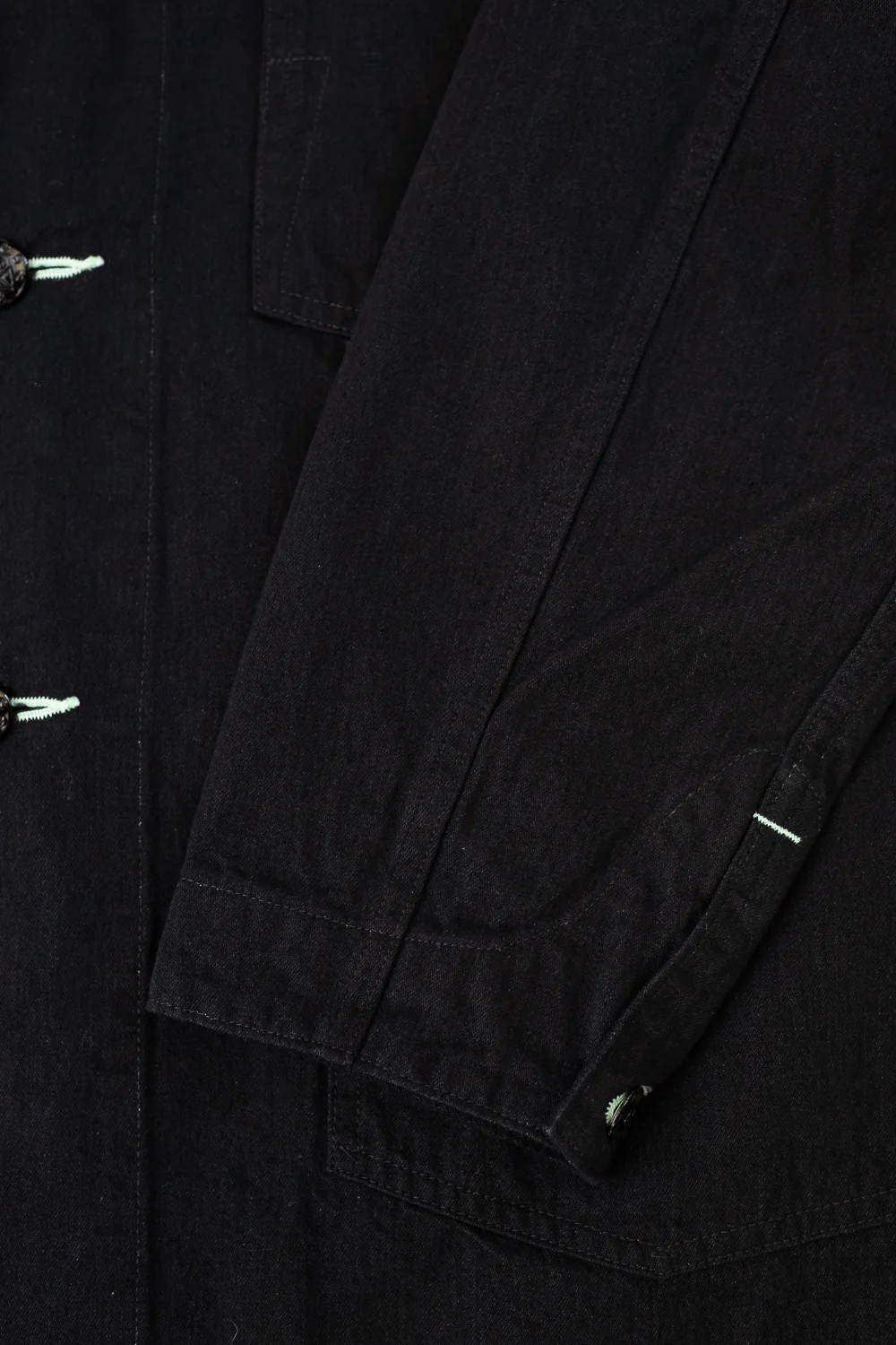 1101-FTC - No. 1 Jacket Flat Twill - Black - Image 4