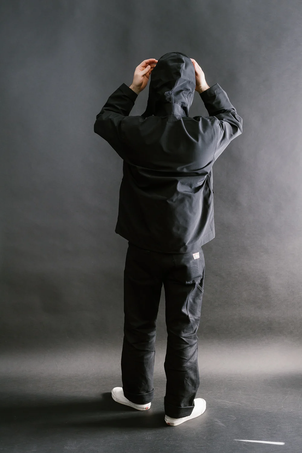 1105-SFB - NAVY Parka 60/40 - Black - Image 10