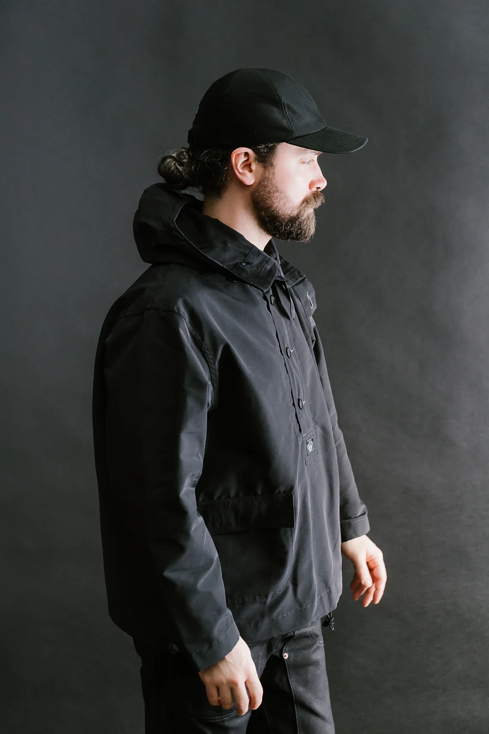 1105-SFB - NAVY Parka 60/40 - Black - Image 14