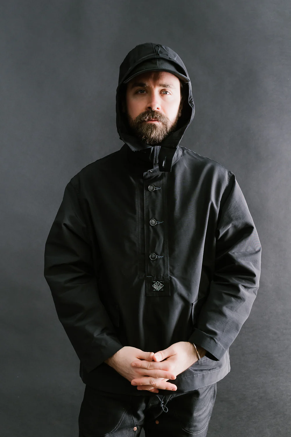 1105-SFB - NAVY Parka 60/40 - Black - Image 17