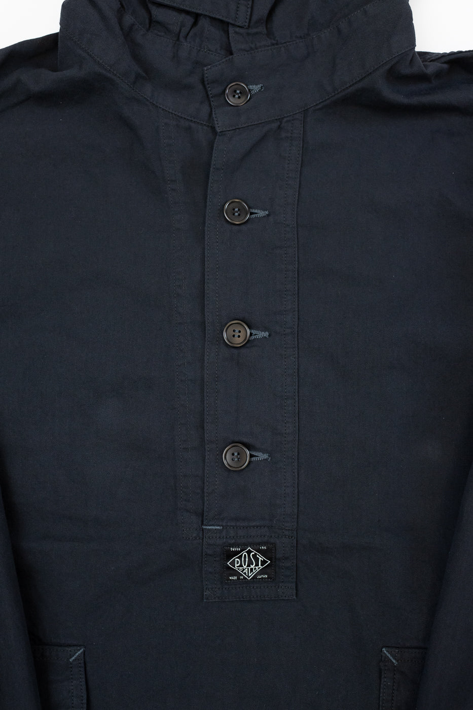 1105-VTC - NAVY Parka Vintage Twill - Charcoal - Image 3