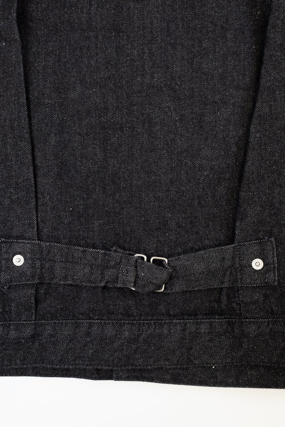 1108-12DB - Ranchero 12oz Selvedge Denim - Black - Image 5