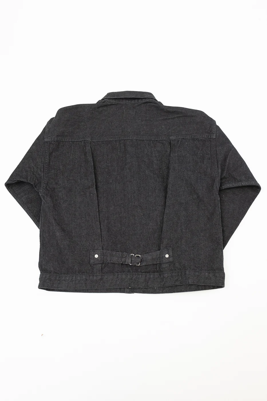 1108-12DB - Ranchero 12oz Selvedge Denim - Black - Image 6