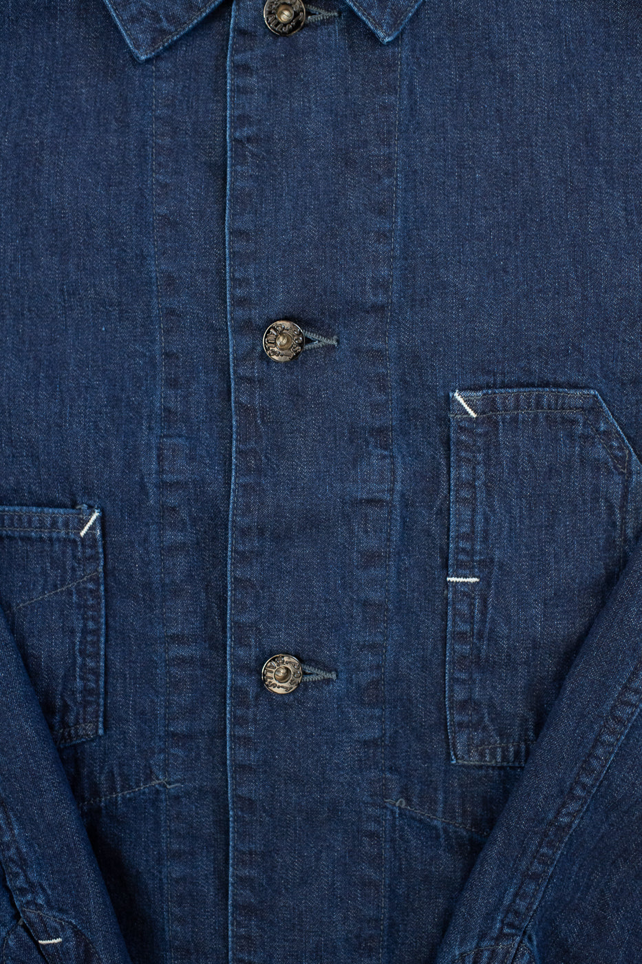 1111-8DI - De Luxe Railroader 8oz Denim - Deep Indigo Wash - Image 3