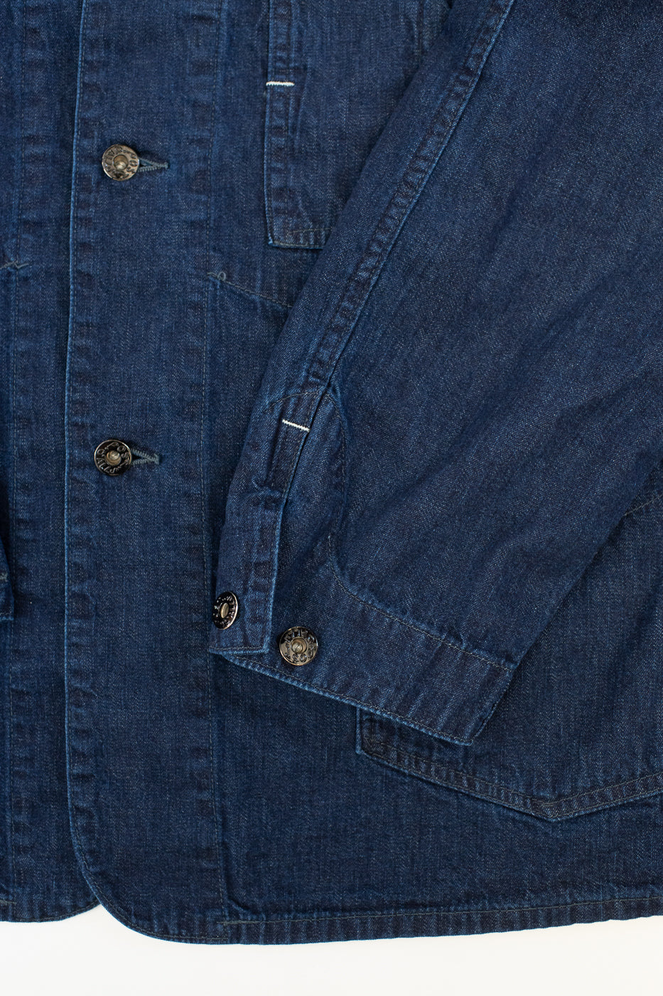 1111-8DI - De Luxe Railroader 8oz Denim - Deep Indigo Wash - Image 4