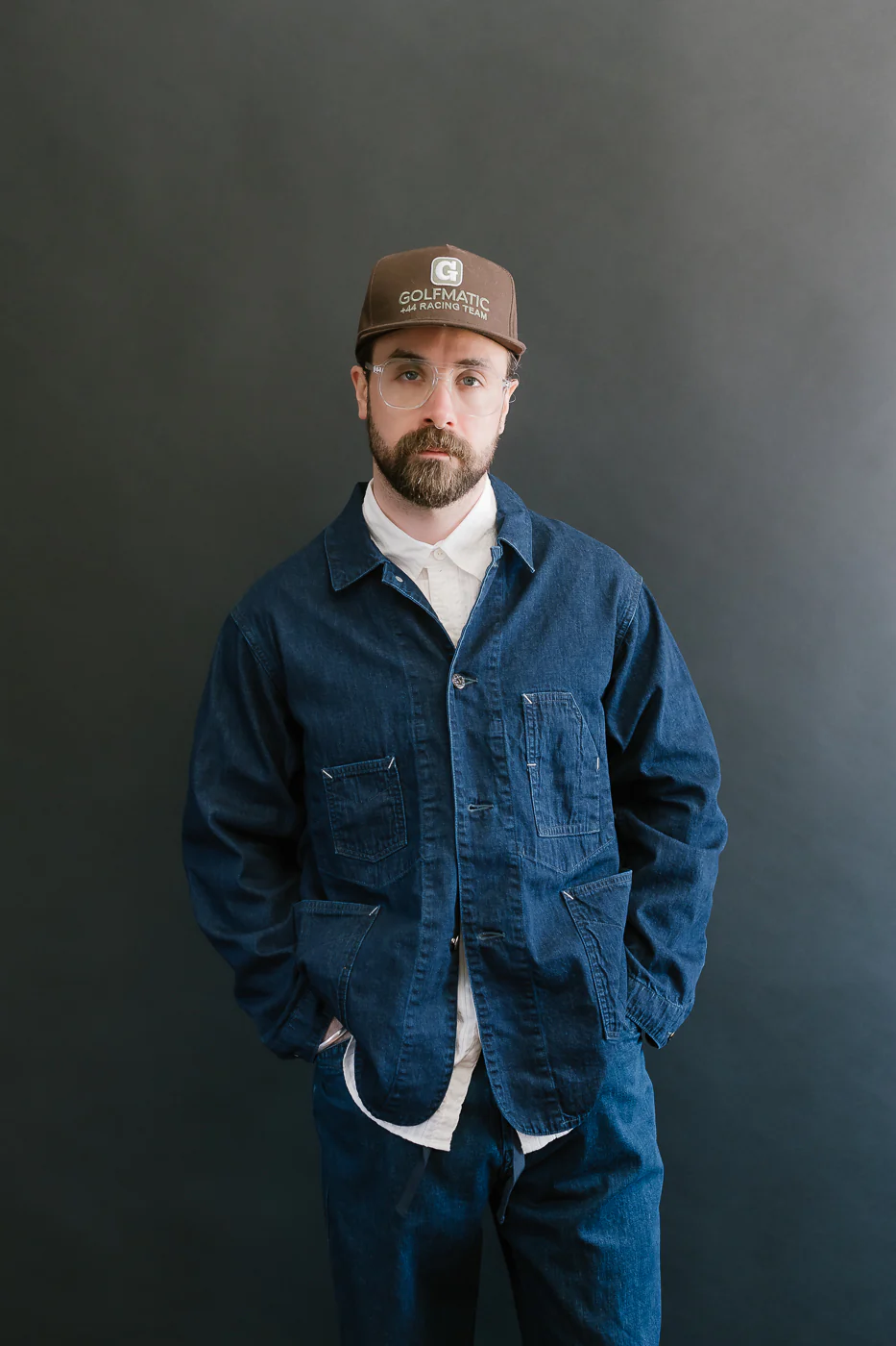 1111-8DI - De Luxe Railroader 8oz Denim - Deep Indigo Wash - Image 9